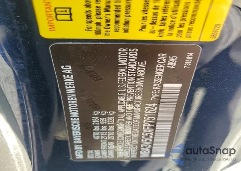 2015 BMW 428 I z USA, uszkodzony, nr VIN WBA3V5C5XFP751624